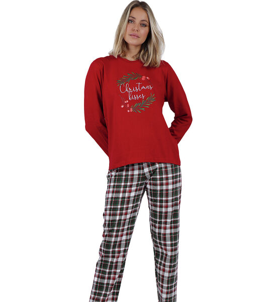 Pyjama pantalon et haut Christmas Kisses