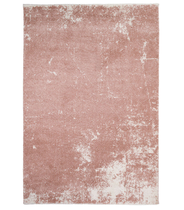 Vintage nude roze gewassen vloerkleed image number 0