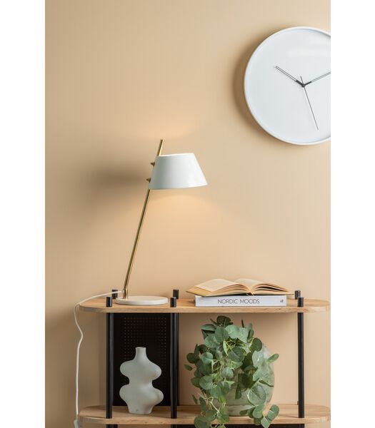 Lampe de Table Savvy - Blanc - 19x33x53cm