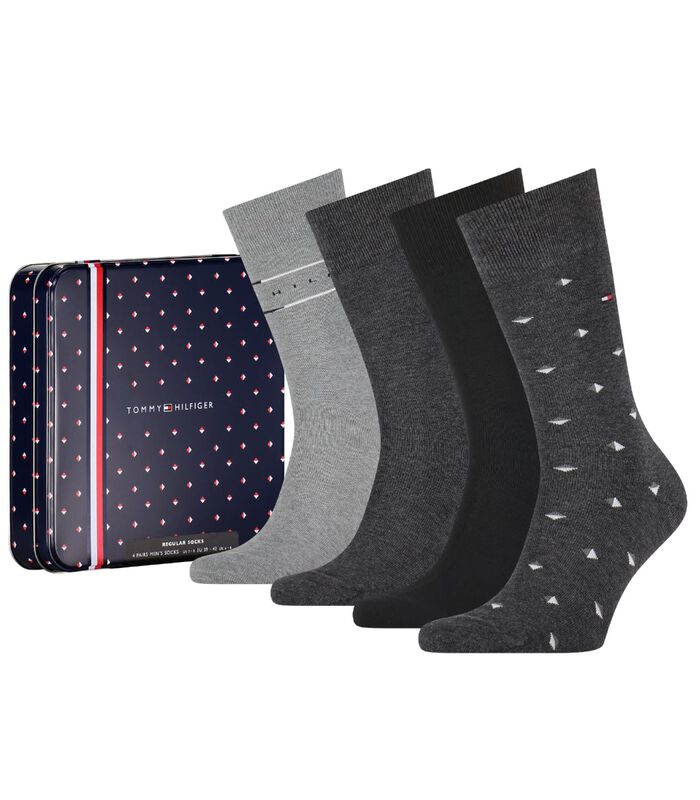 Chaussettes lot de 4 Tin Giftbox H image number 0
