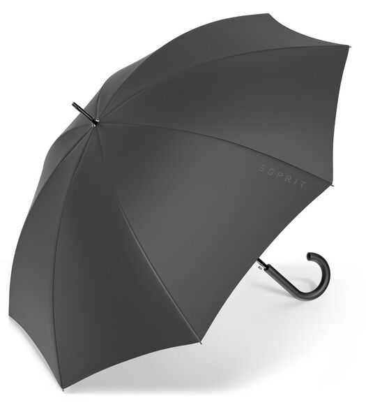 Parapluie long avec canne ESPRIT noir
