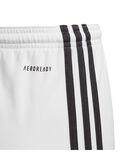 Pantaloni Corti Adidas Sport Squad 17 Y Bianco image number 4