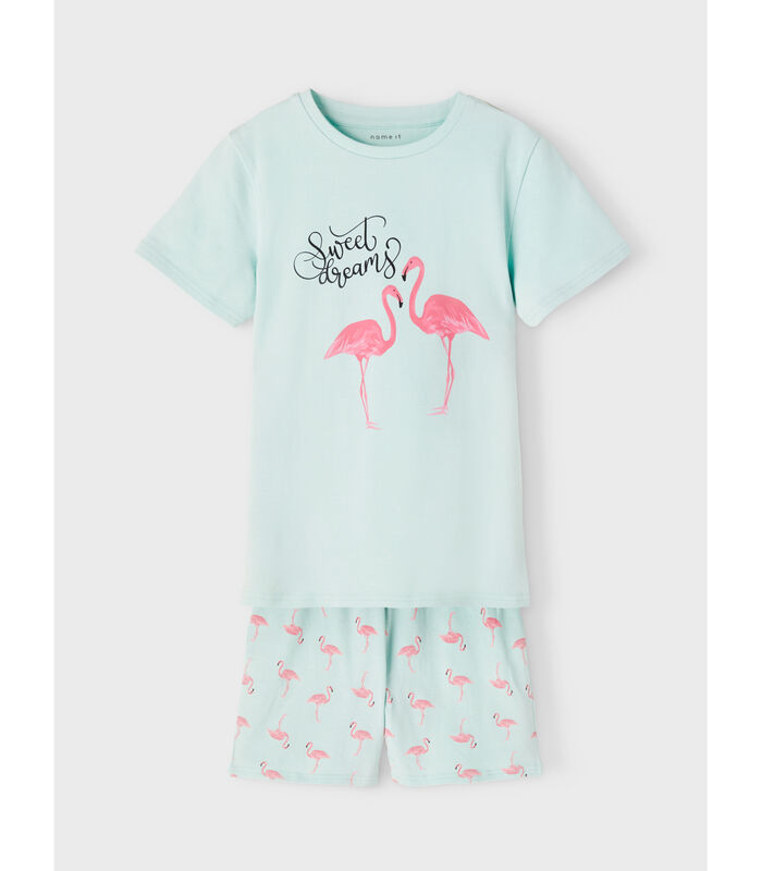 Meisjespyjama Nightset flamingo image number 4
