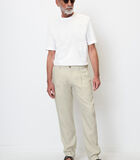 Pantalon en lin modèle OSBY jogger pleats image number 1