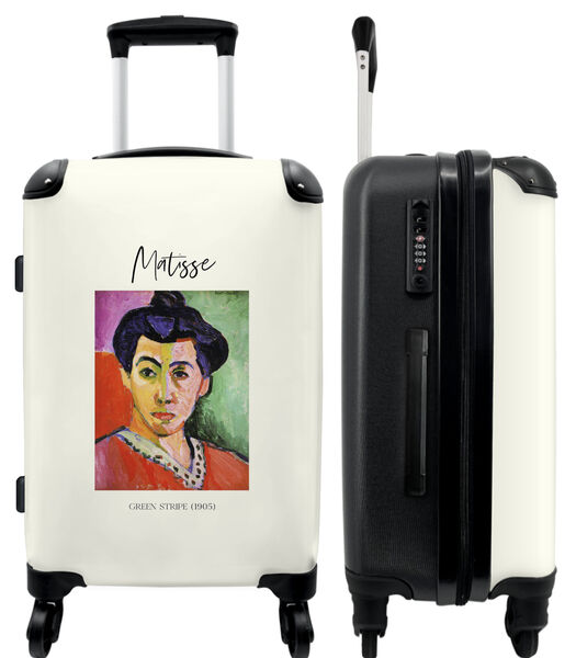 Handbagage Koffer met 4 wielen en TSA slot (Kunst - Matisse - Man - Oude meester)