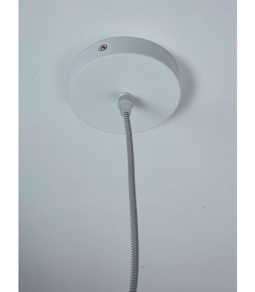 Hanglamp Verona - Wit - 15x15x30cm