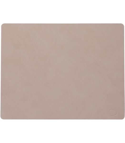 Placemat Nupo - Leer - Clay Brown - 45 x 35 cm