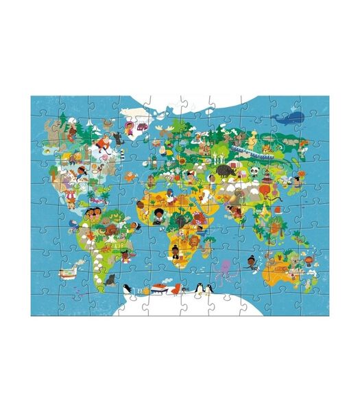 HABA Carte du monde puzzle