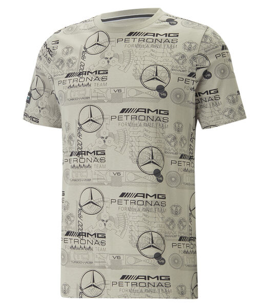 T-shirt Mercedes AMG Petronas Formula One AOP