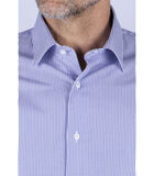Overhemd katoen franse kraag effen patroon image number 2