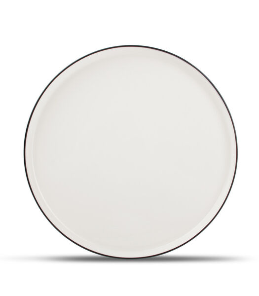 STUDIO BASE assiette plate 27 cm blanc (set/4)