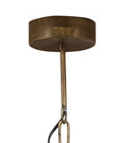 Shill Hanglamp - Metaal - Antique Brass - 160x50x50 image number 2