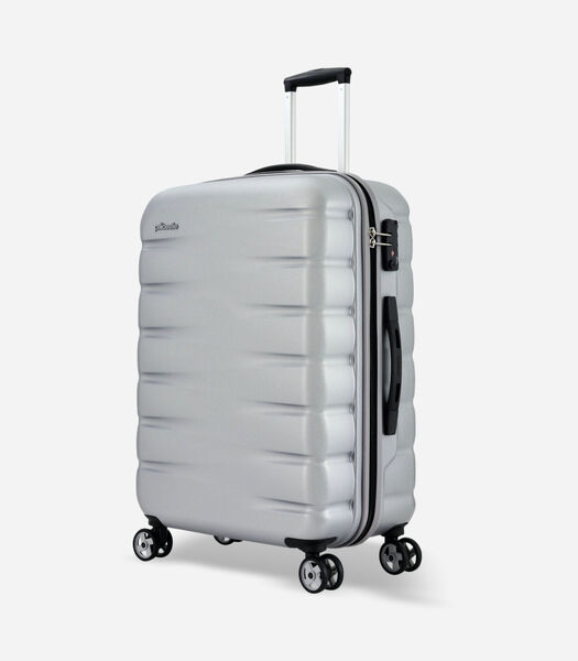 Voyager VII Valise Moyenne 4 Roues Argent
