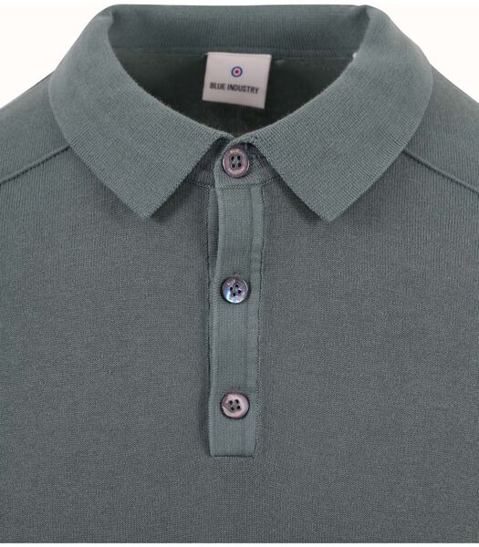 Blue Industry Polo Knitted Vert