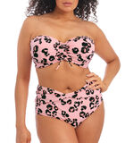 Bandeau-bikinitop met luipaardprint Kambuku image number 1
