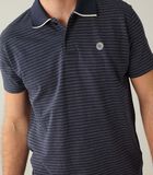 ABYSSAL - Abyssal jacquard poloshirt voor heren image number 2
