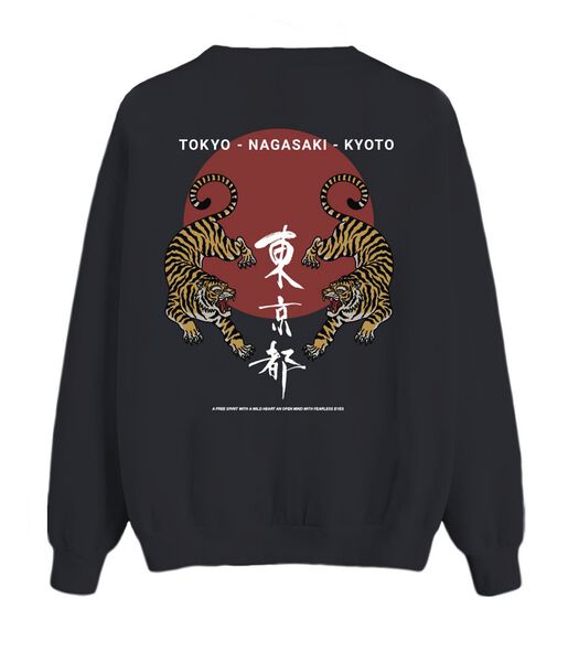Sweatshirt col rond Bradley Nagasaki GBS2