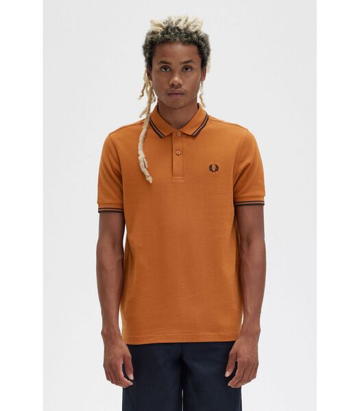 Fred Perry Polo M3600 Rouille Orange