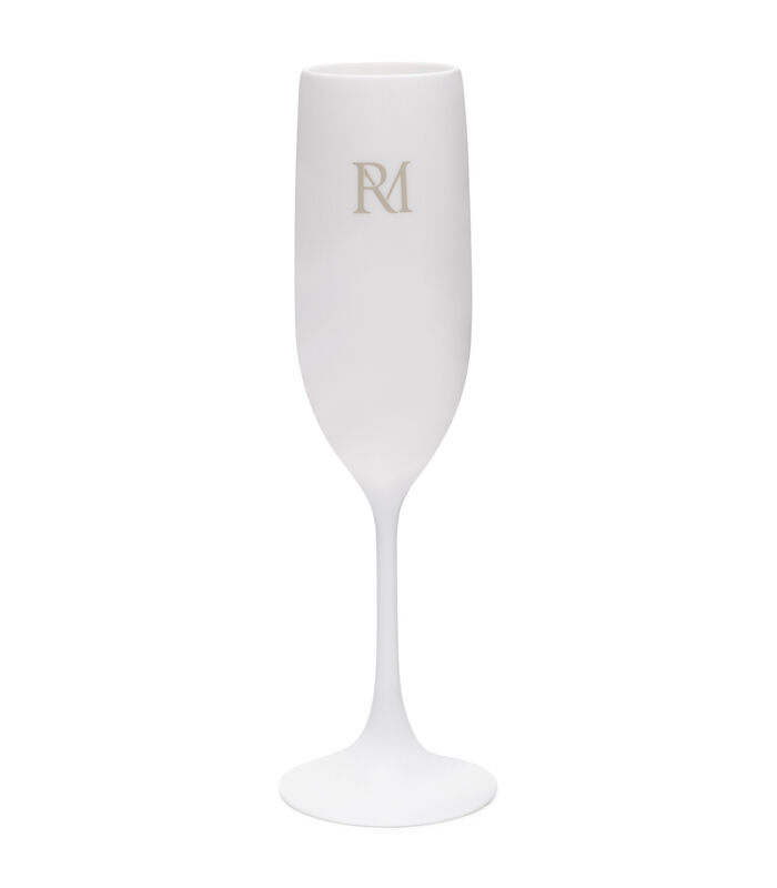 RM Monogram Outdoor champagneglas Wit - champagnecoupe image number 0