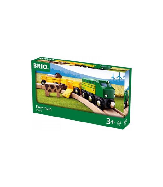 BRIO Trein met boerderijdieren - 33404