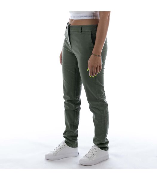 Pantalon Chino Kontatto Vert