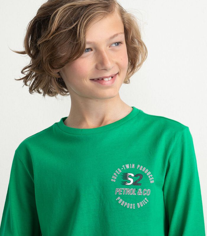 S2 Backprint T-Shirt Lange Mouwen image number 3