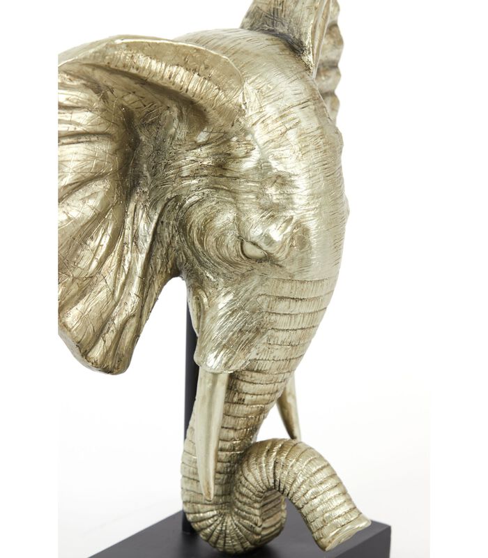 Ornament Elephant - Goud - 30x15x35.5cm image number 4