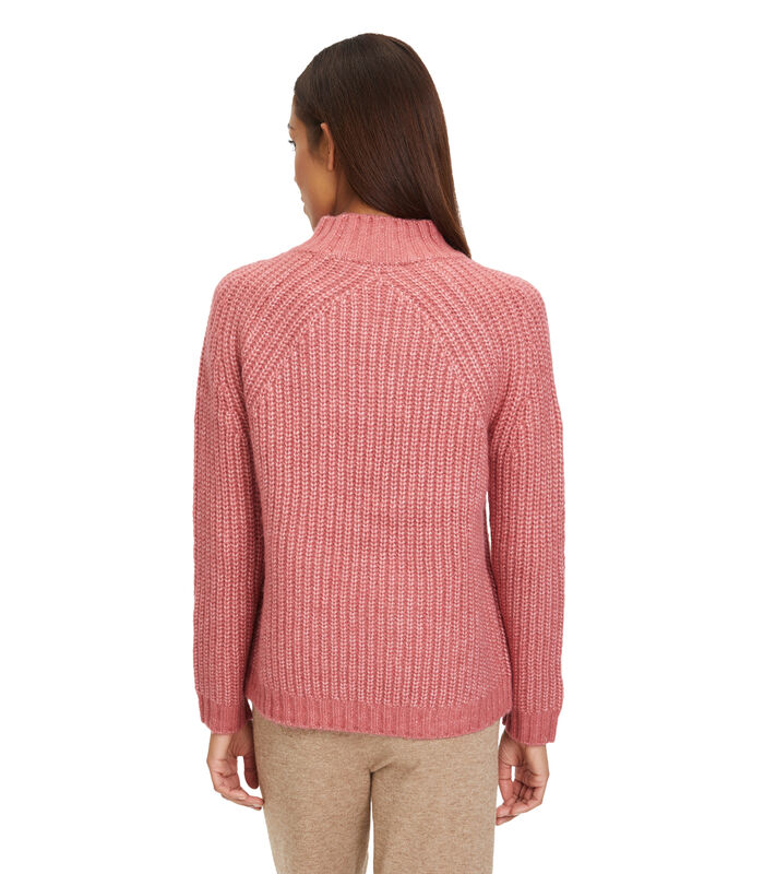 Gebreide trui met opstaande kraag image number 1