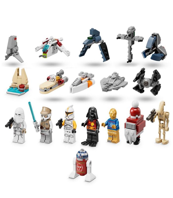 75340 - Le calendrier de l’Avent LEGO® Star Wars™ image number 1