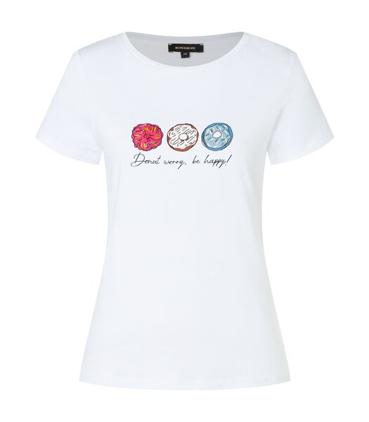 T-shirt "Donuts"-print