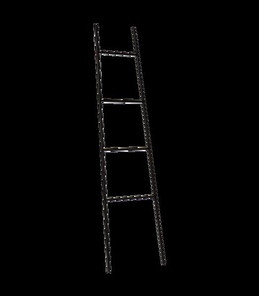 Mala - Decoratieve Ladder - Zwart