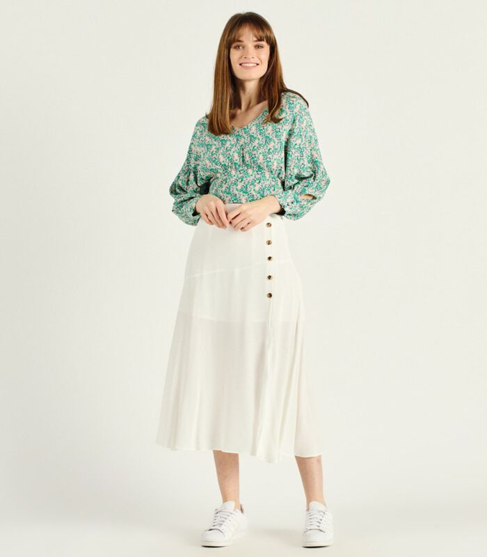 Lange rok met hoge taille TAMARA image number 0