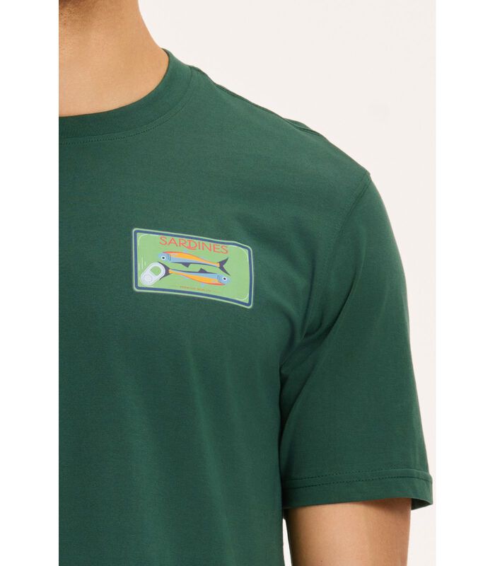 T-Shirt Sardines Cilantro Green image number 4
