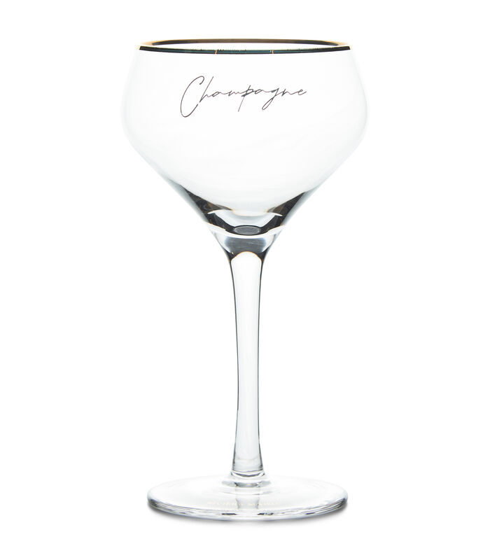 Champagne Piscine Glass image number 0