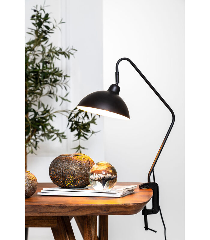 Lampe de bureau avec pince Orion - Noir - 36x22x69 cm image number 1