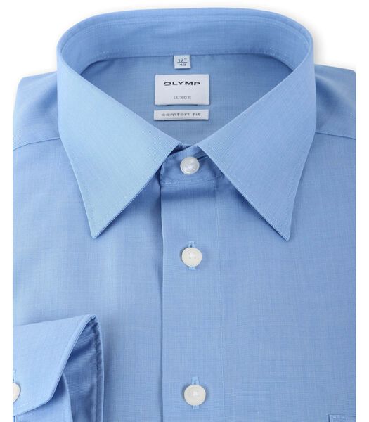 Olymp Luxor Shirt Blue Comfort Fit