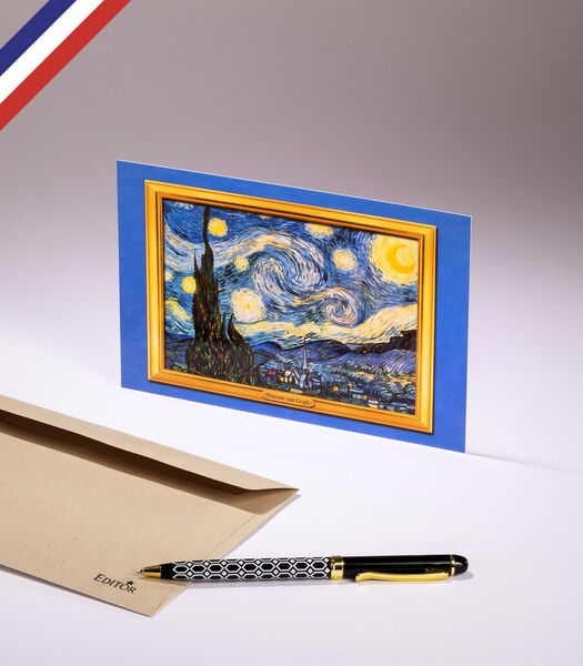 Enkele kaart - De sterrennacht van Vincent van Gogh