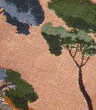 Trousse petit modèle en tapisserie de coton  , Cigales image number 2