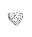 Amulette Charm Femme Coeur Amour Ludique En Argent 925 Sterling image number 1