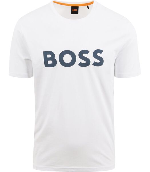 BOSS T-shirt Logo Blanche