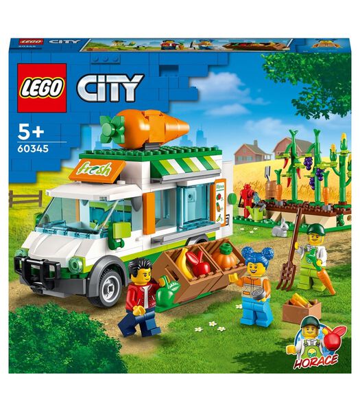 LEGO City 60345 Le Camion de Marché des Fermiers