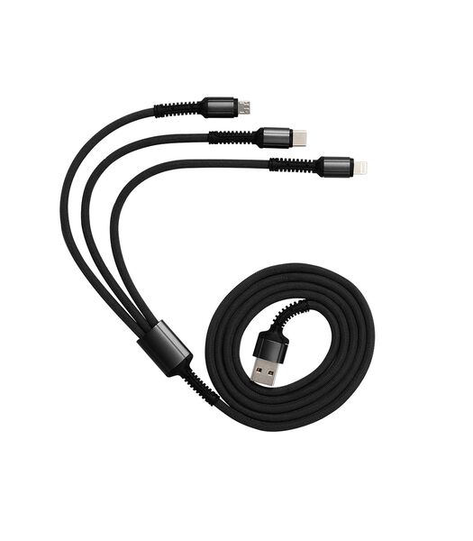 3 in 1 USB kabel