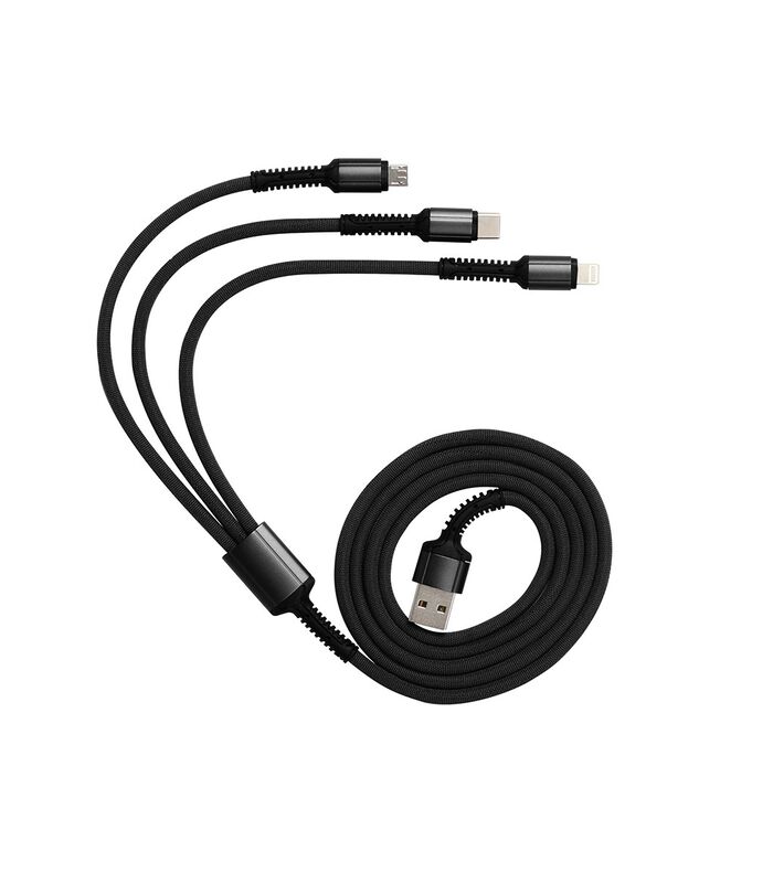 Câble USB 3 en 1 image number 0