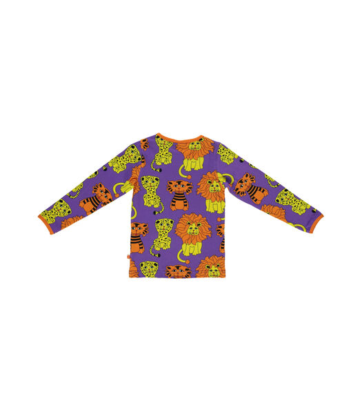 Shirt Met Lange Mouwen “Tiger, Löwe, Leopard”