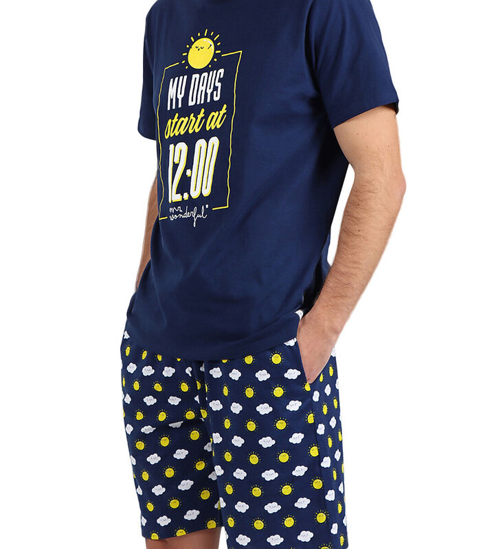 Pyjama short t-shirt Days image number 2