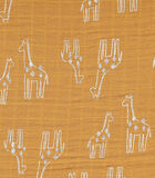 Housse de couette girafe en mousseline BIO 100 x 140 cm image number 2