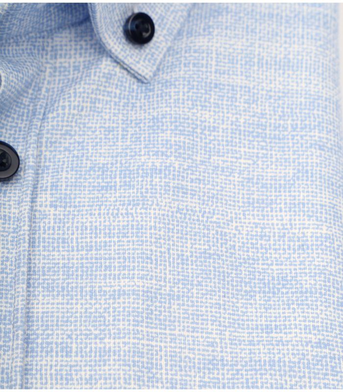 Short Sleeve Overhemd Print Blauw image number 3