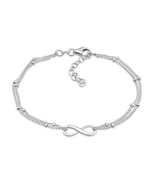 Armband Dames Infinity Symbool Basis In 925 Sterling Zilver