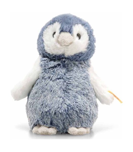 knuffel Soft Cuddly Friends pinguin Paule, blauw/wit