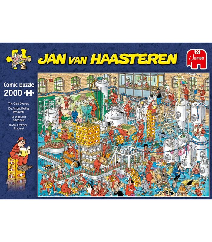 Jan van Haasteren puzzel De Ambachtelijke Brouwerij - 2000 stukjes image number 1